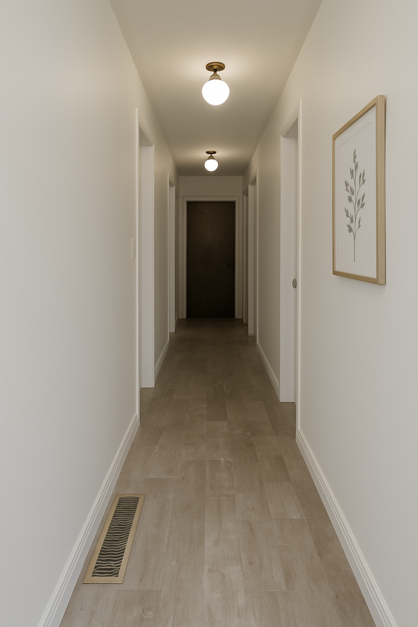 Hallway to bedrooms