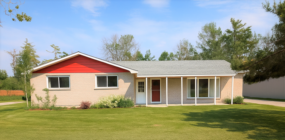 Exterior - front of house