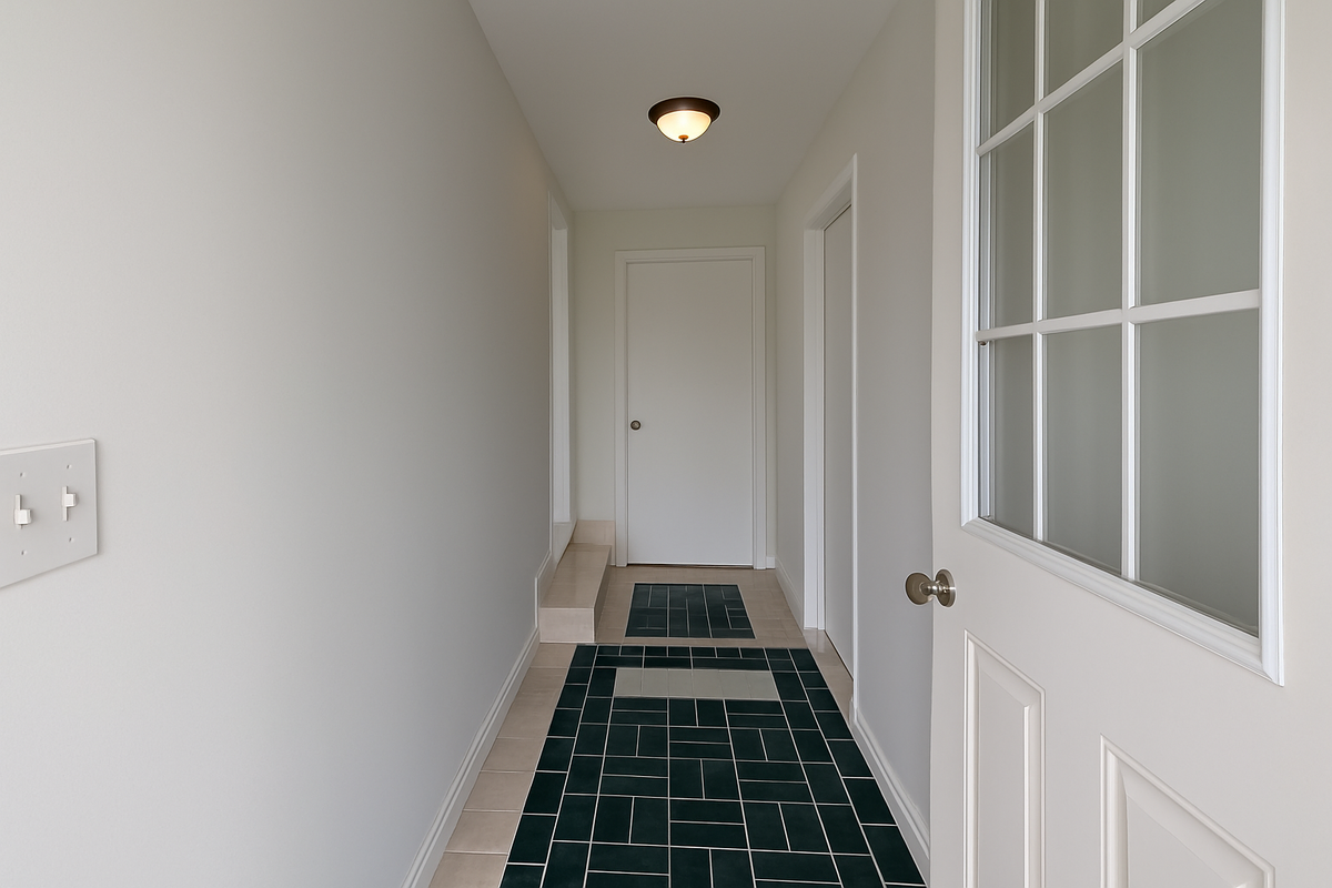 Main entry hallway