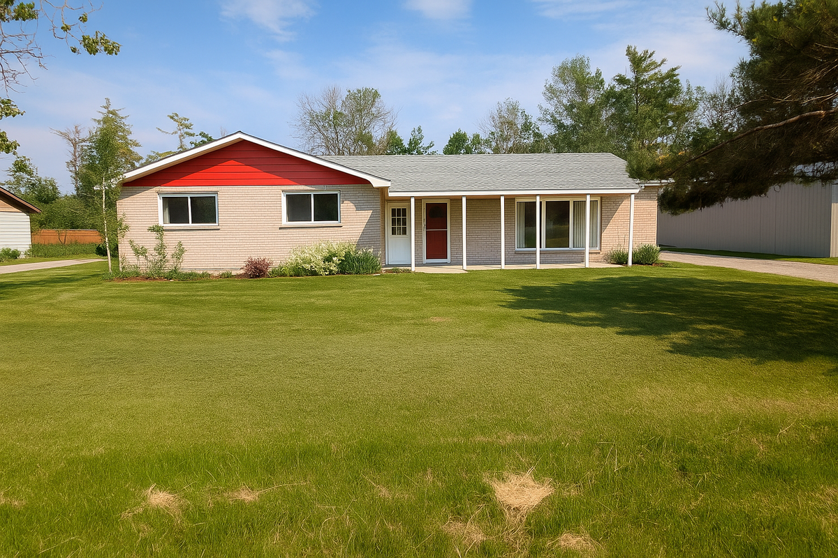Exterior - front of house