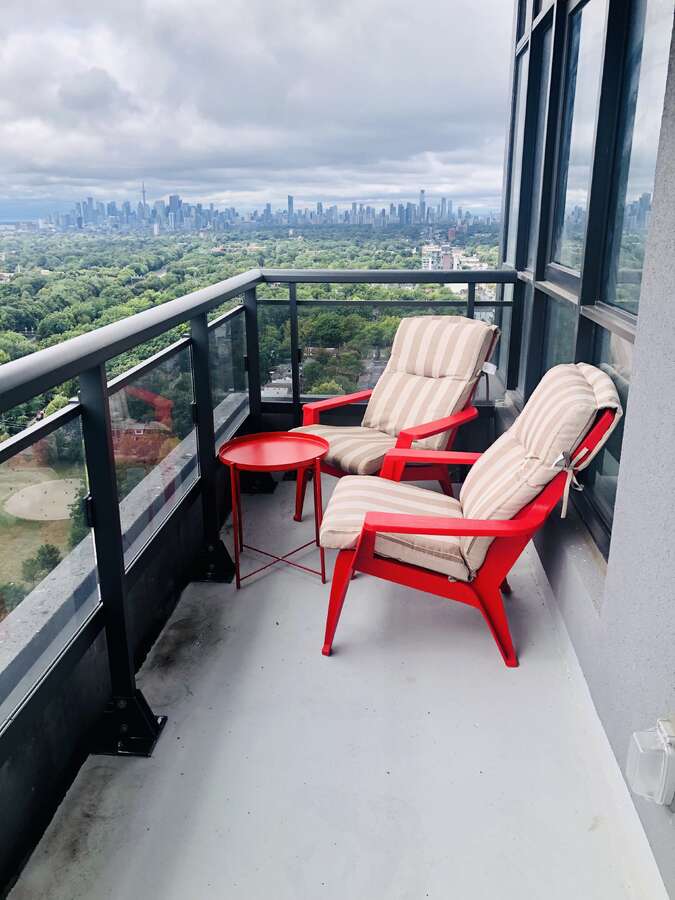 21 foot Patio overlooking Lake Ontario