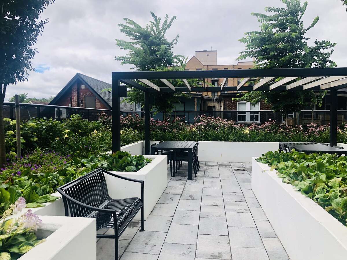 Recreational area with BbQ area