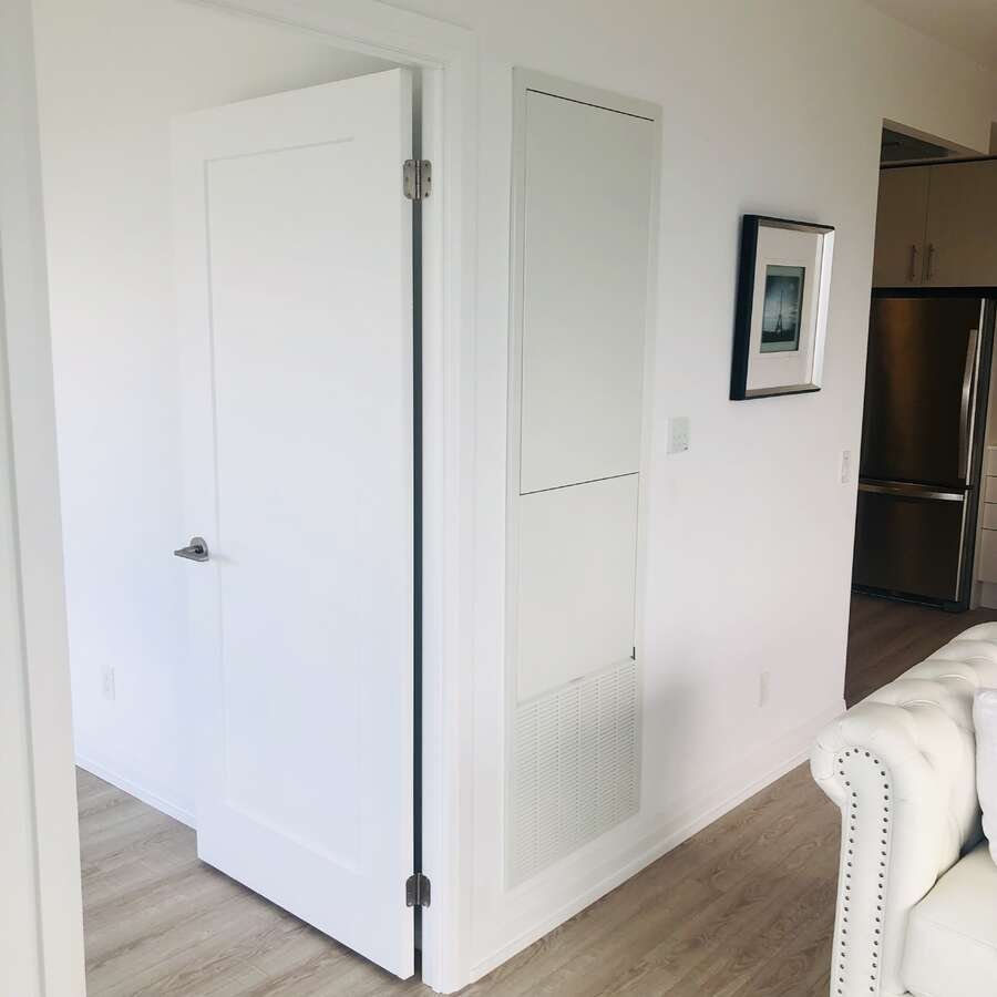 door to third bedroom