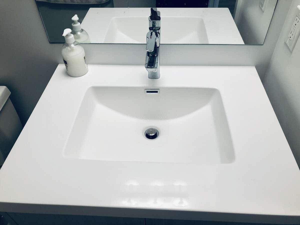 main bathroom sink