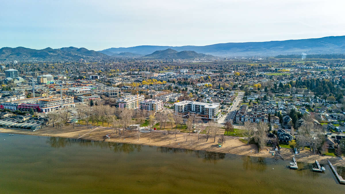 View of Gyro Beach 2 blocks away