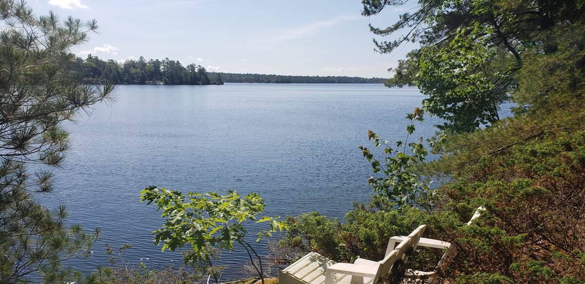 Six Mile Lake, rest a while here