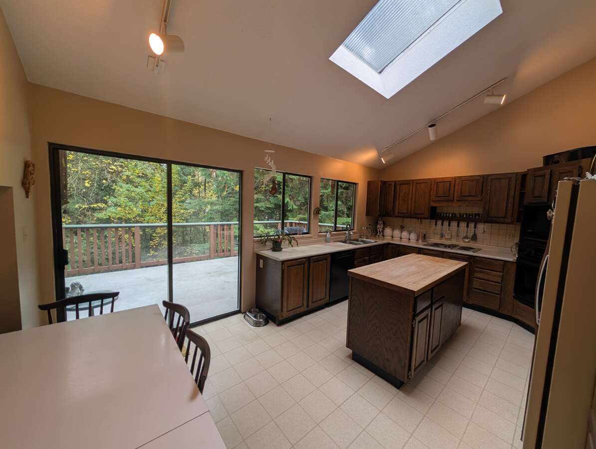 Kitchen and Back Deck