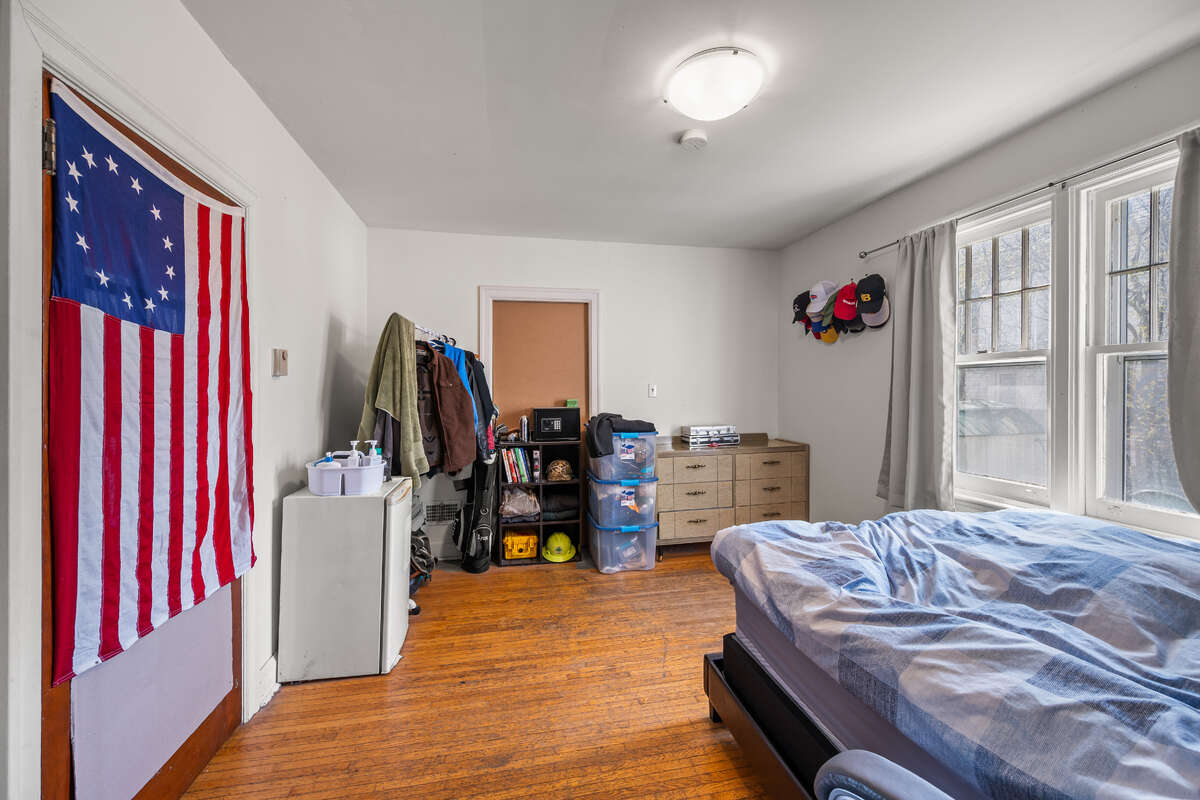 Back main floor bedroom (converted dining room)