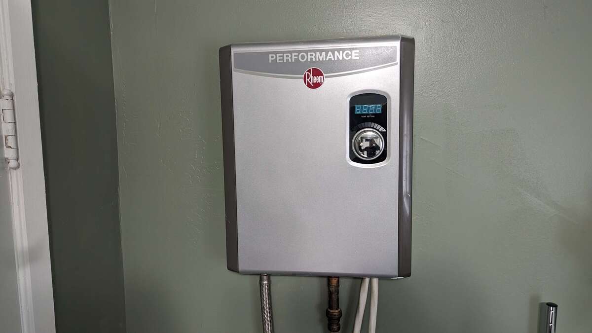 Hot water on demand.