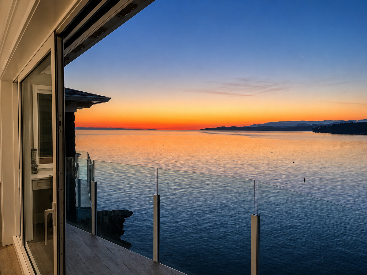 Furnished Oceanfront Townhome in Greater Victoria