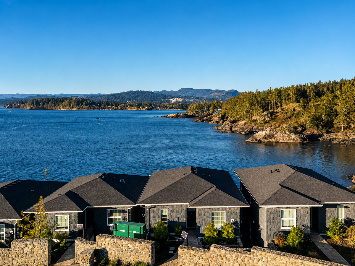 Furnished Oceanfront Townhome in Greater Victoria