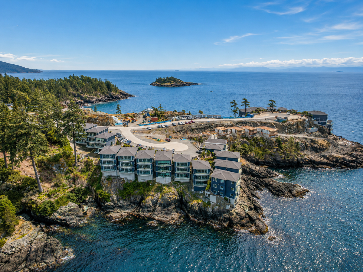 Furnished Oceanfront Townhome in Greater Victoria