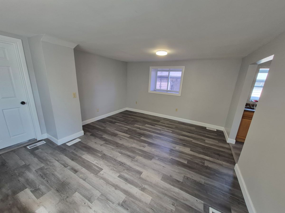 Two-story home backing onto park land