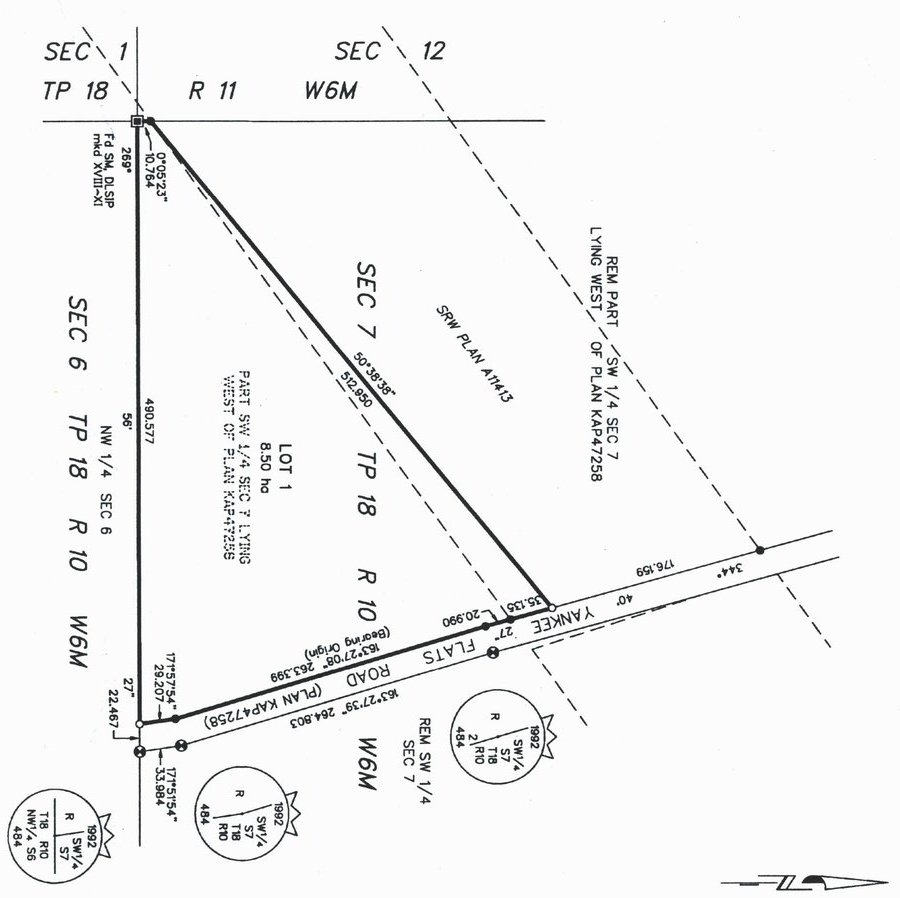 Acreage / Recreational Property / Vacant Land For Lease in Salmon Arm, BC