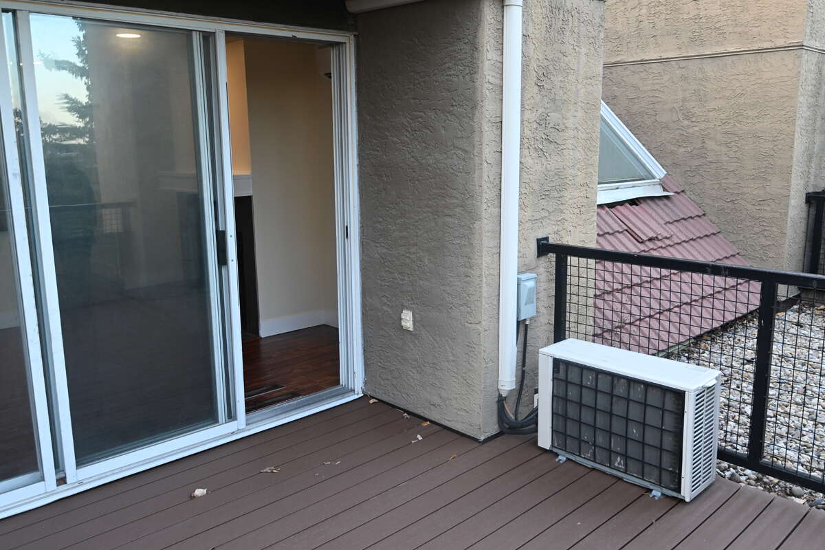 Deck with Air Conditioner