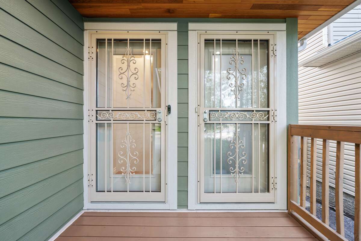 Separate Double Door Entrance