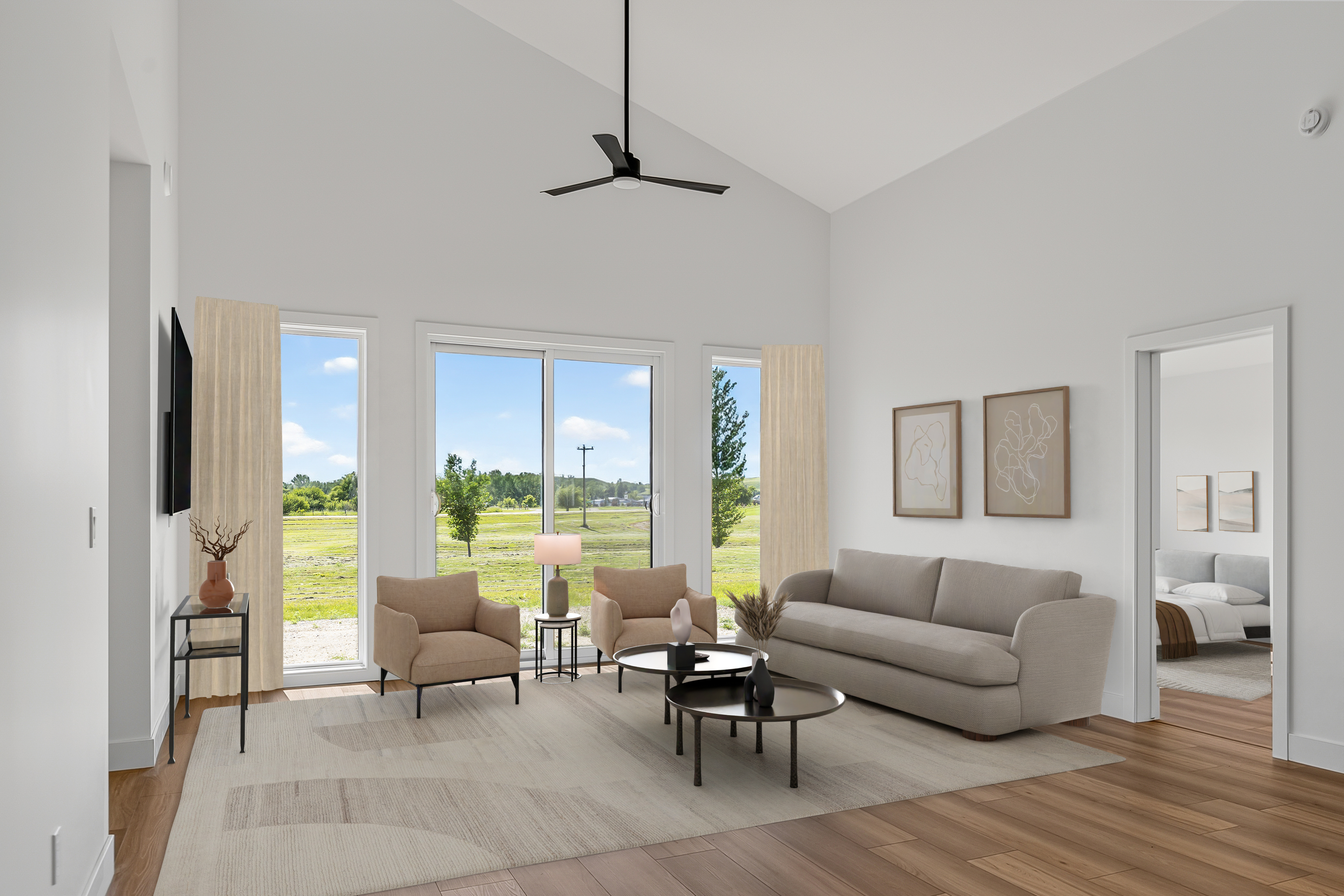 Brand New 3bed 2bath home in peaceful Carbon