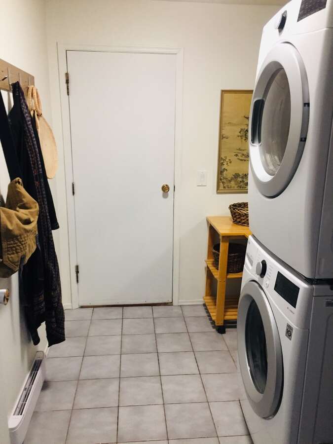 Main floor laundry.