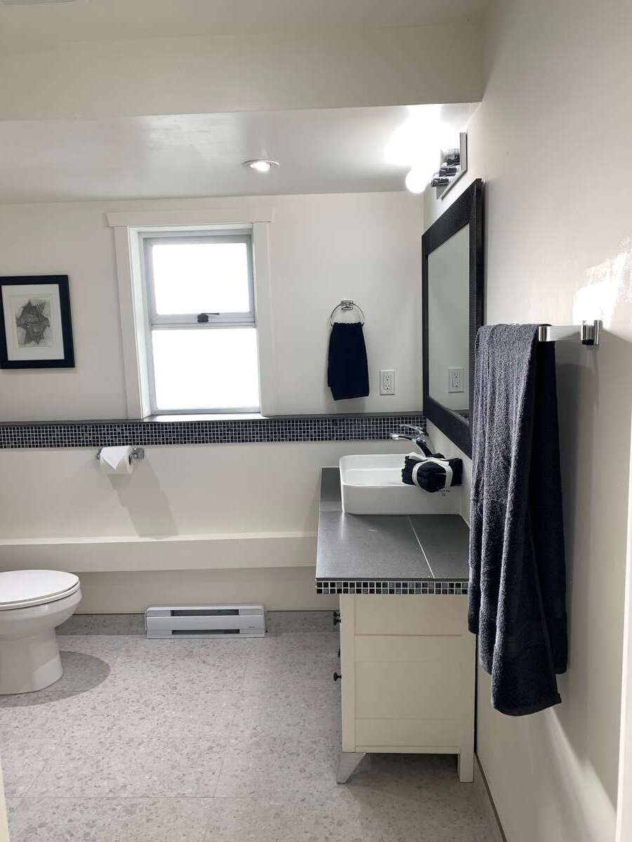 Lower level bathroom (3 piece).