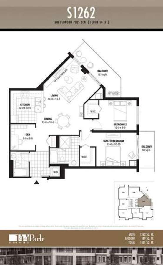 Penthouse Suite 1807 at 144 Park Waterloo