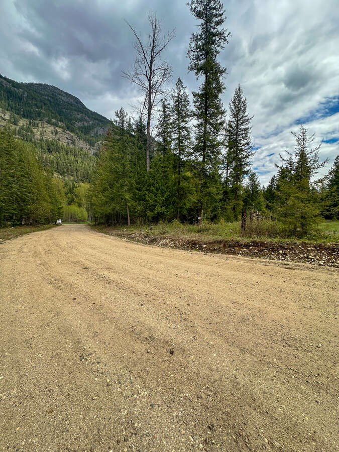 Newly built road access off HWY 6,