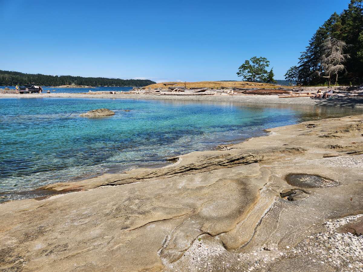 One of the many beautiful beaches