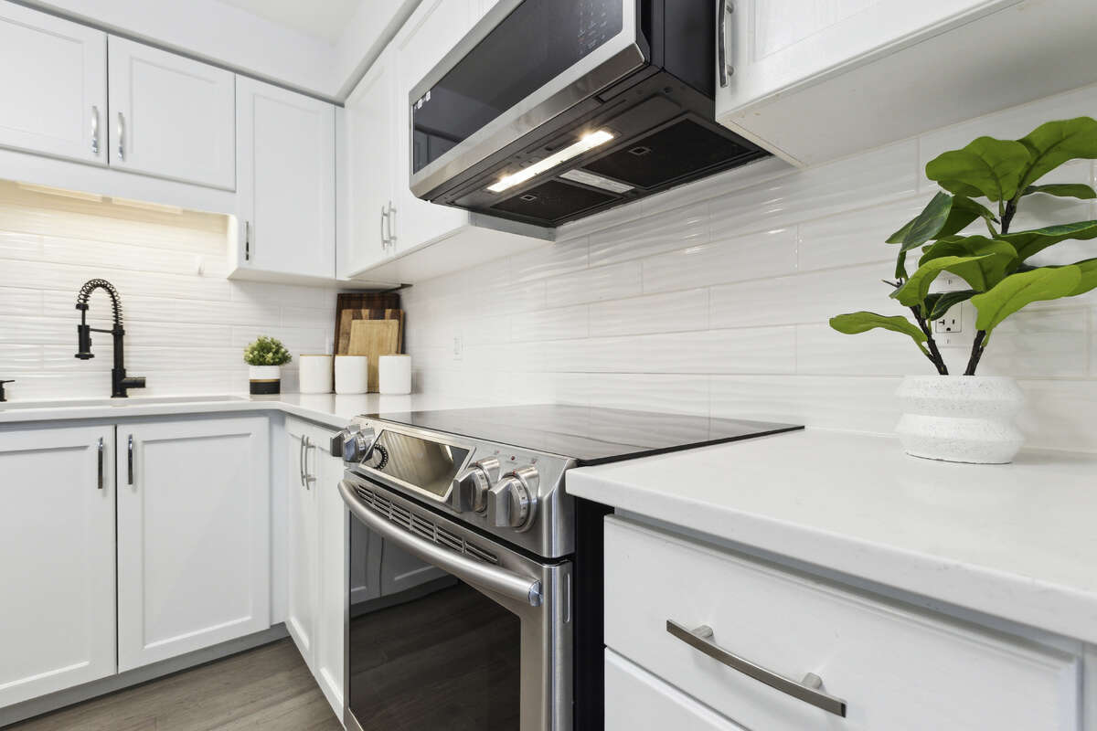 New modern ceramic backsplash
