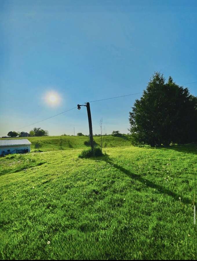 Back view of the Farm land