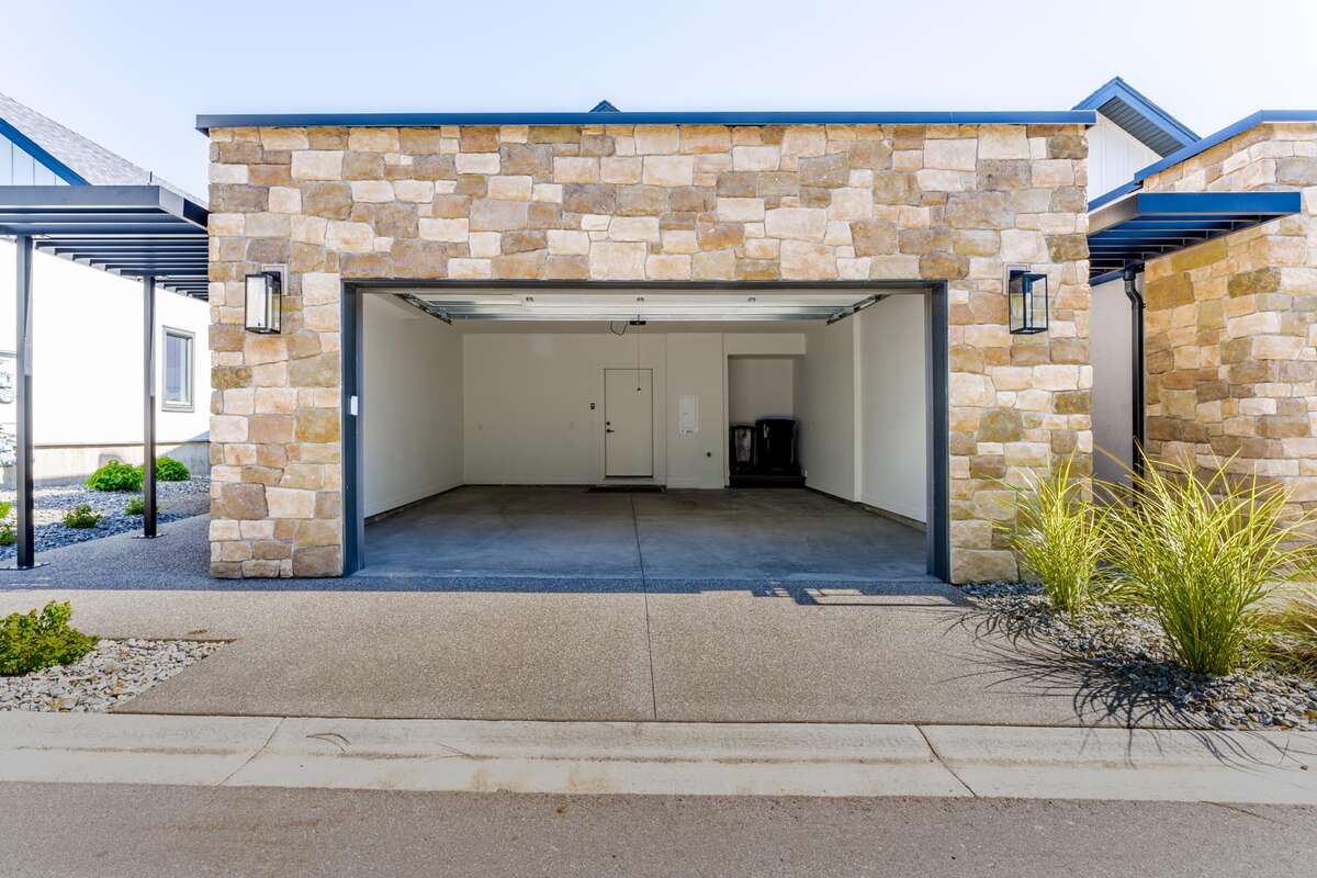 Patio off walkout basement
