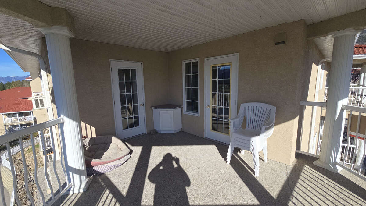 Patio Entrances to Living Room Left Bedroom Right