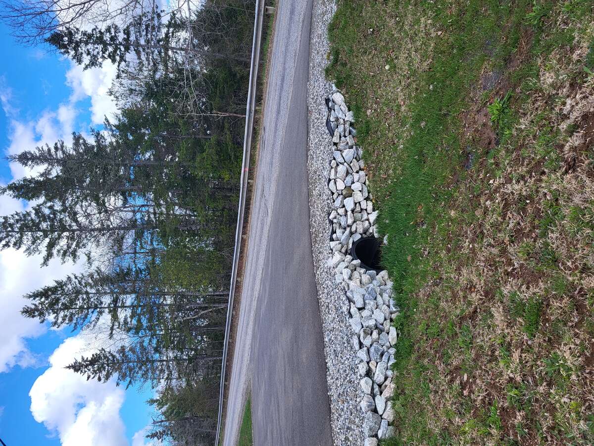 Front of driveway
