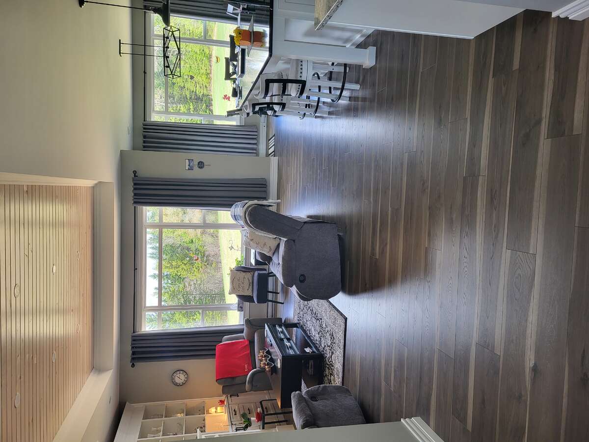 Walk into living room