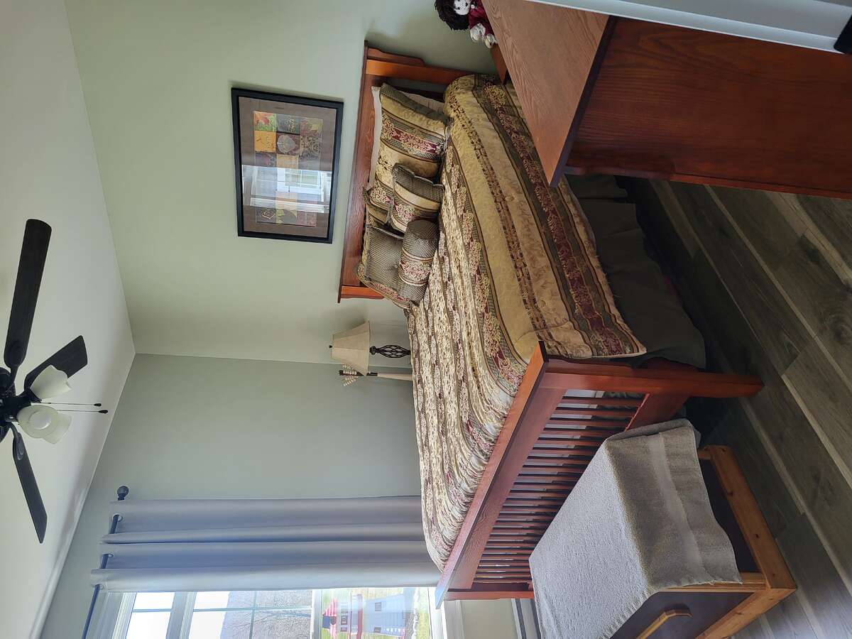 Spare bedroom, front of house