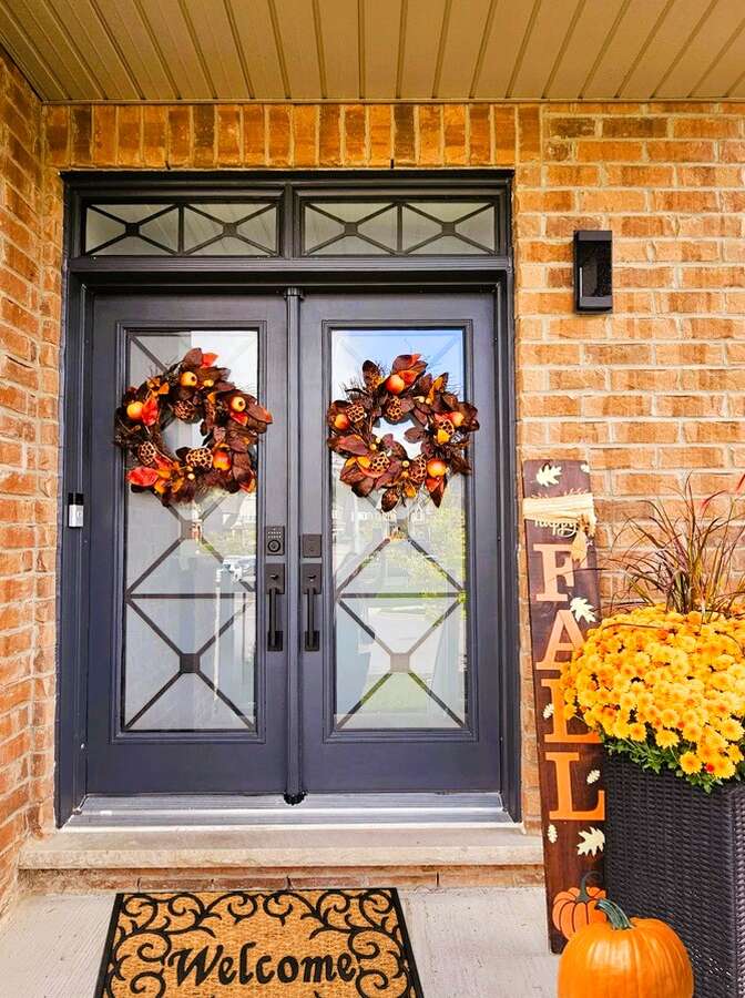 Upgraded Glass Paneled Front Entry Door