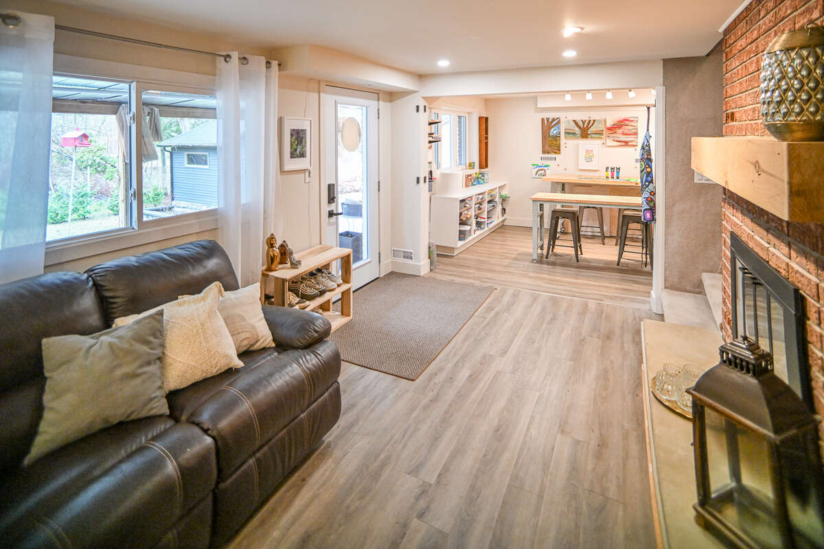 Studio space with rear entrance.