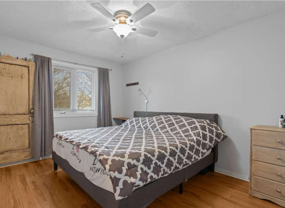 Master bedroom on main level.