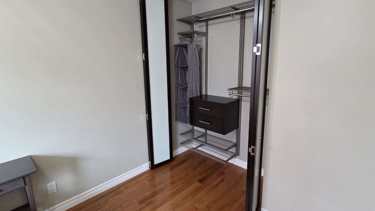 Organized closet