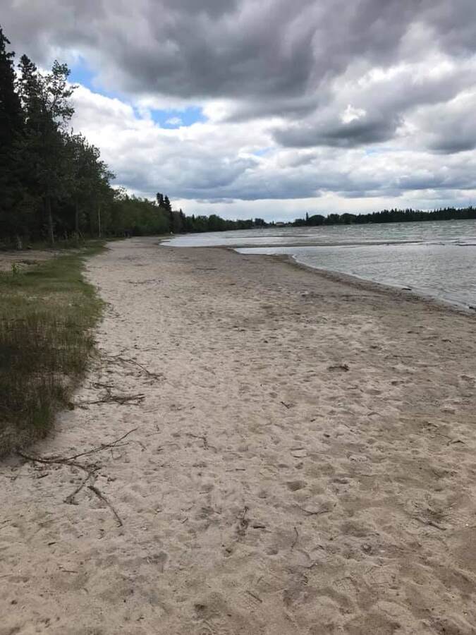 Waskateena beach at Candle lake within a short walking distance.