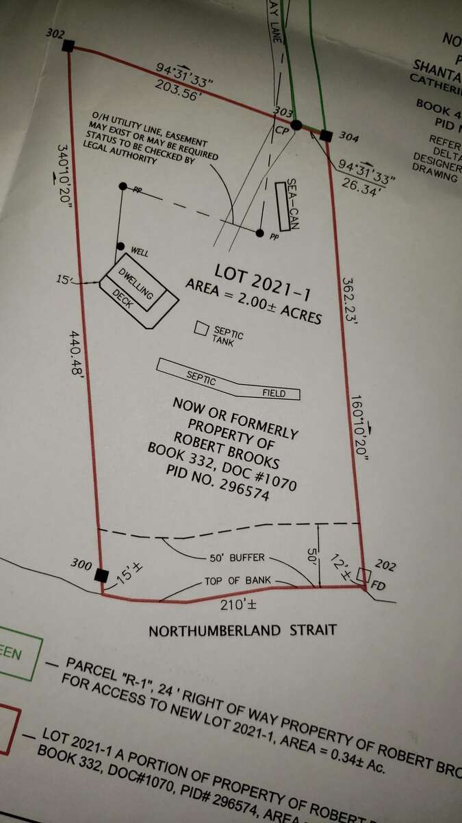 210FT Waterfront Property-Northumberland Straight 