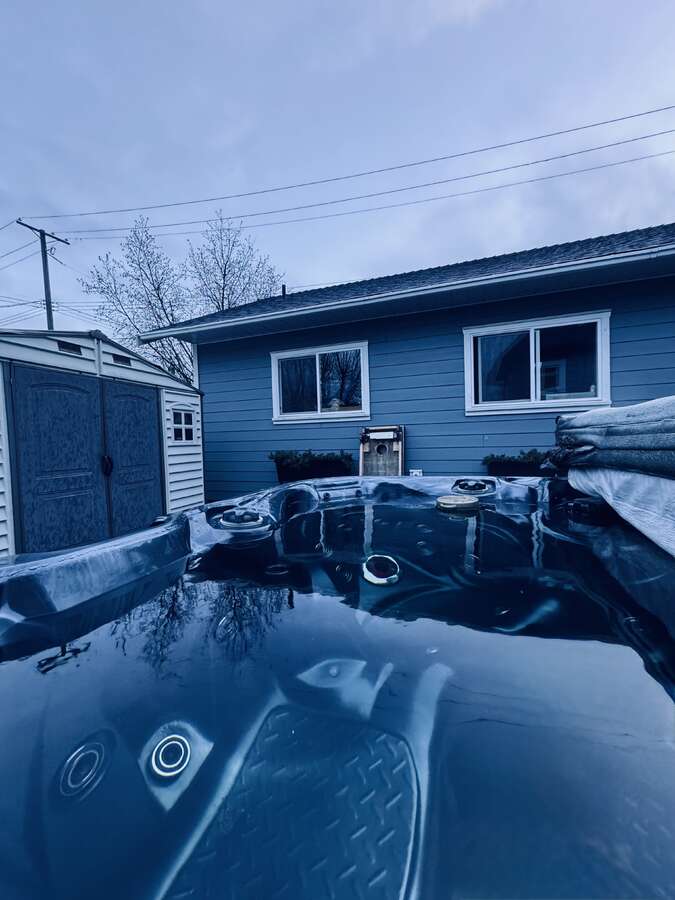 Enjoy a soak even on the coldest winter evenings