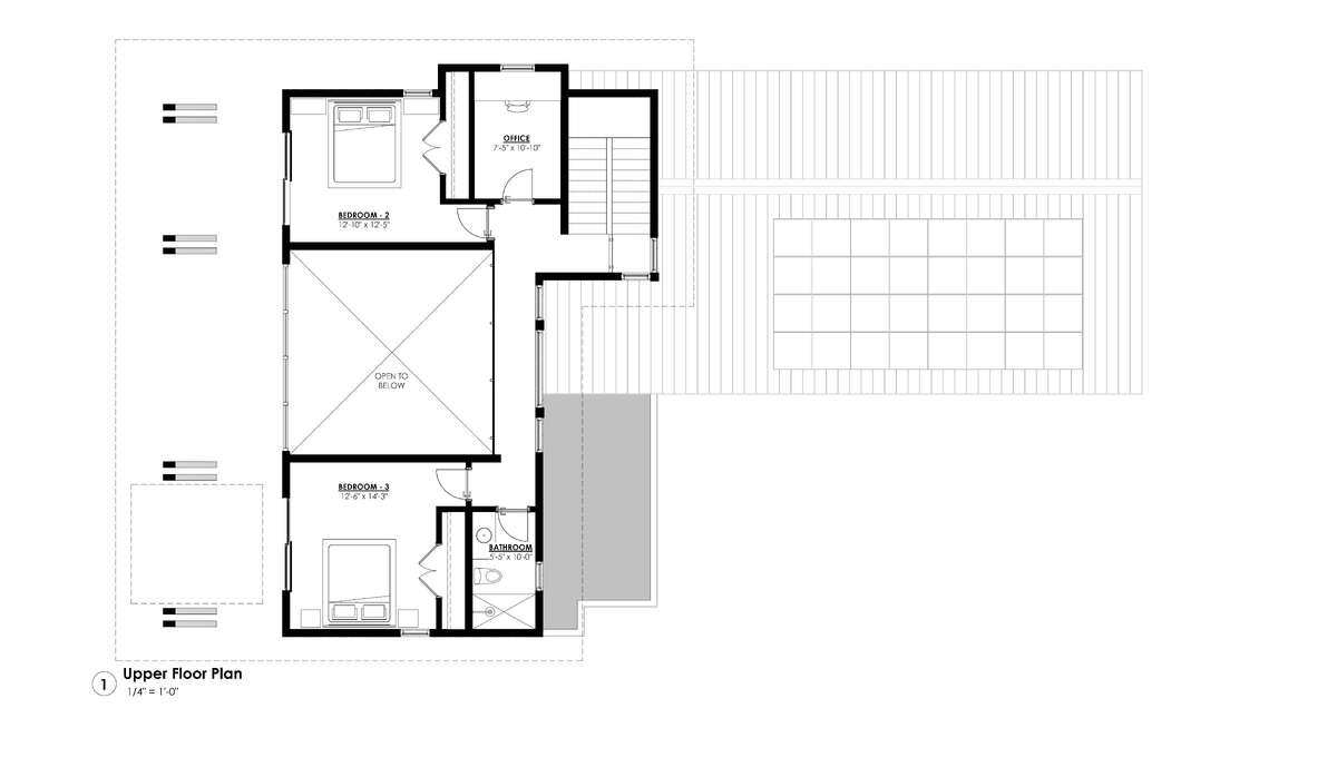 Upper Level floorplan