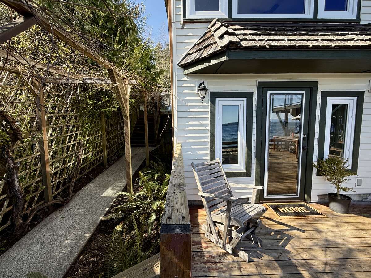 To the in-law suite.