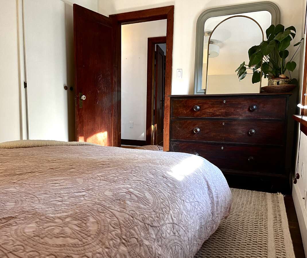 Another view of the main floor bedroom.