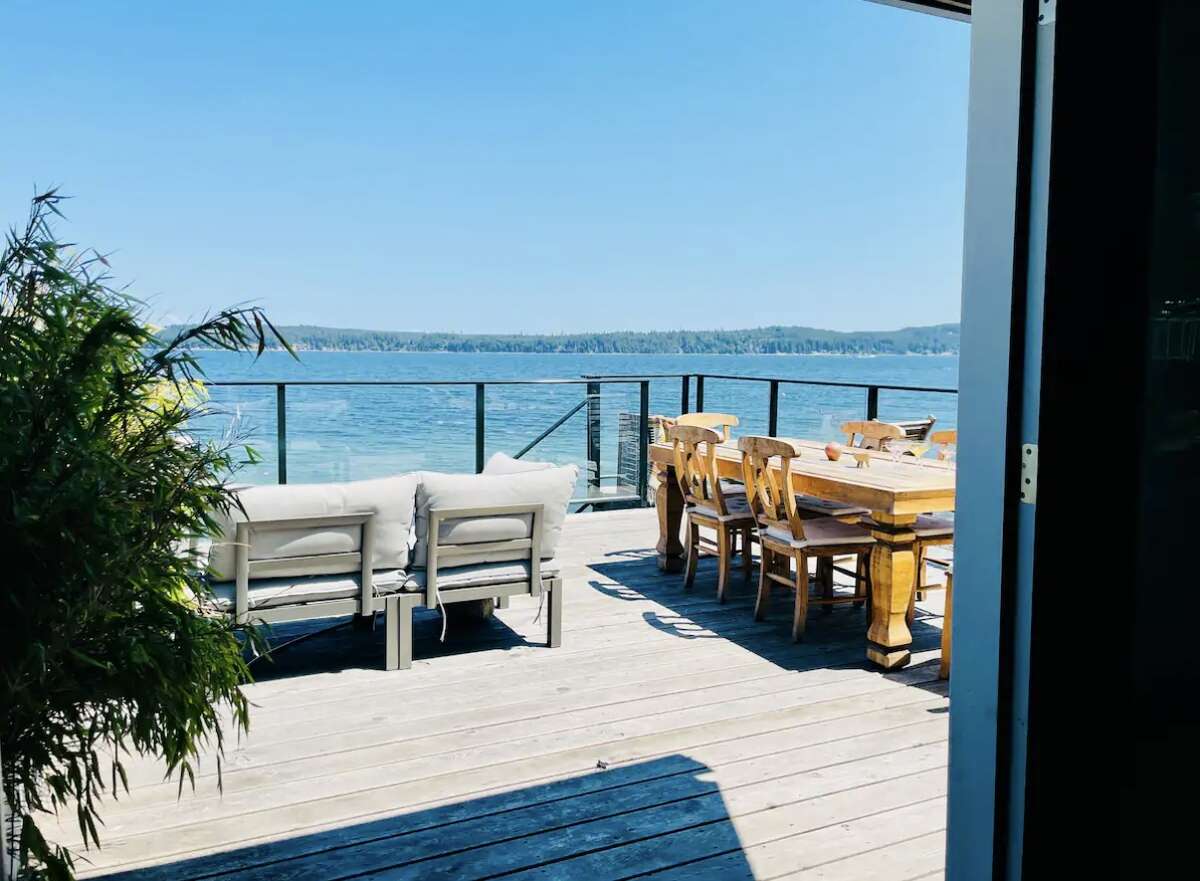 Views from the deck.