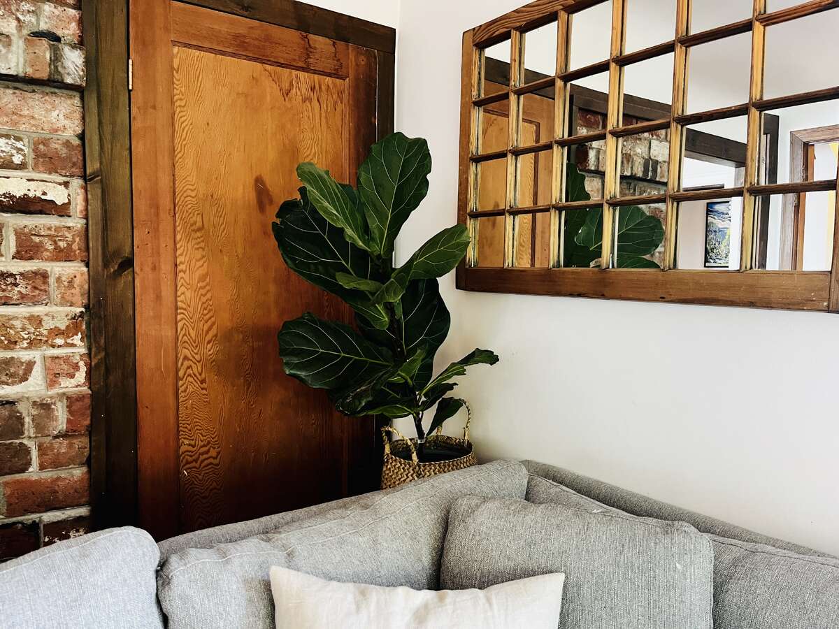 Living room games closet.