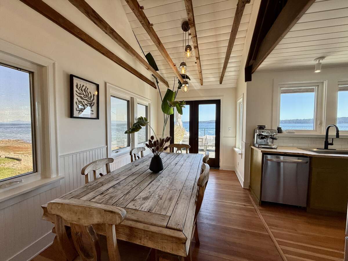 View from dining room.