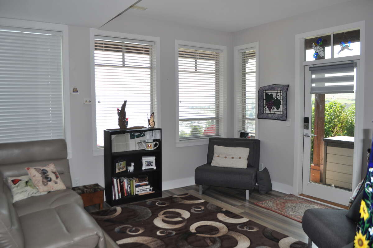 Bonus Room walks out to waterfront patio