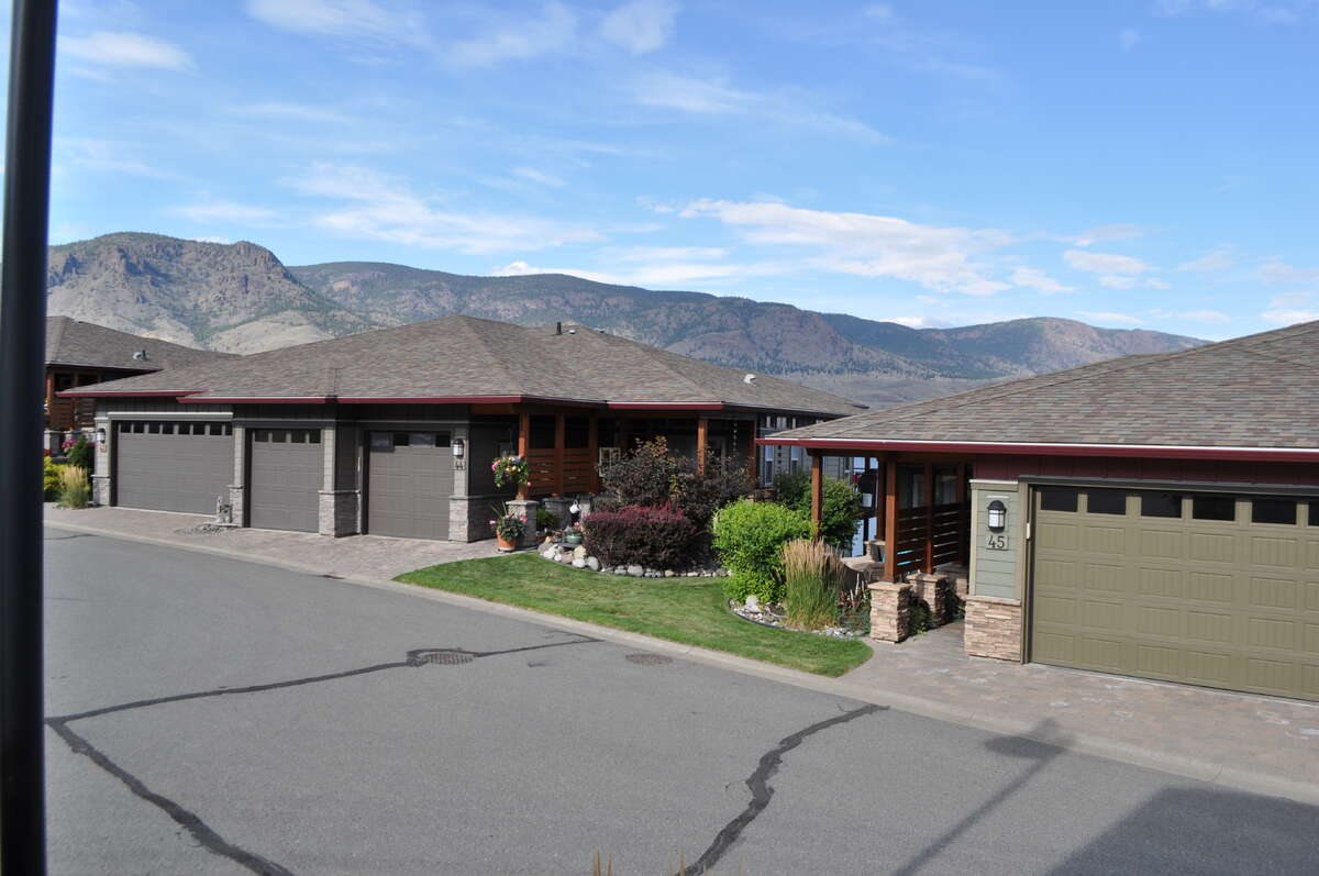 Duplex view from clubhouse patio