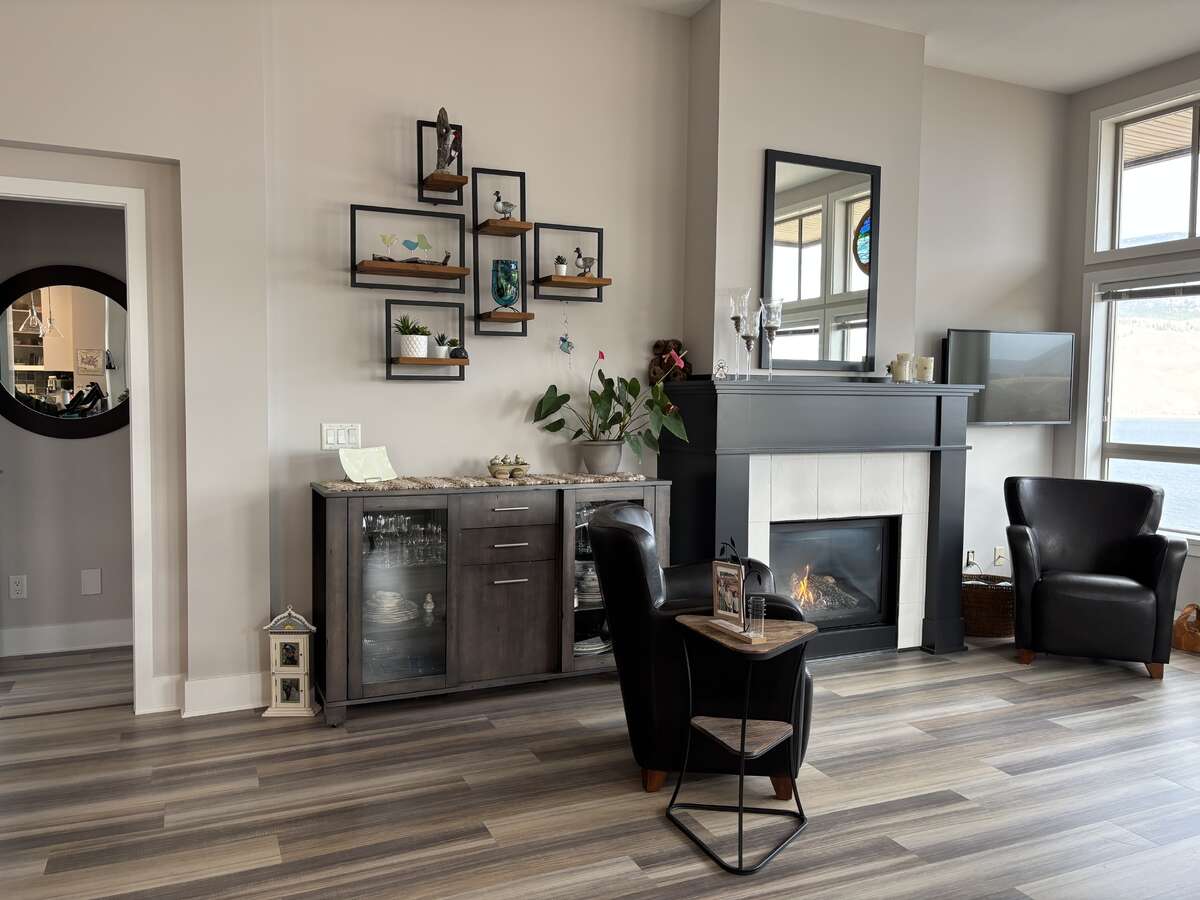 Level Entry to wrap around waterfront deck