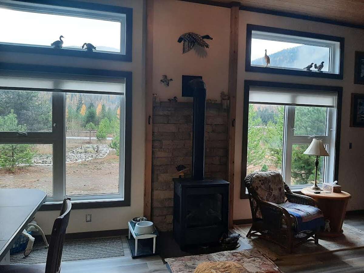 Large windows facing south..Great room